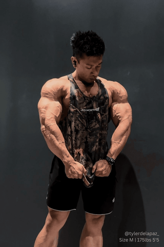 Graphic Muscle Stringer - Cajun Camo