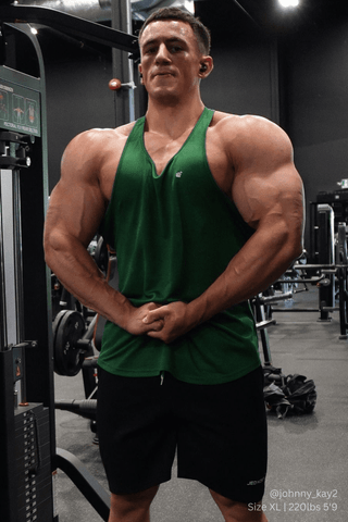 String de musculation à séchage rapide - Émeraude