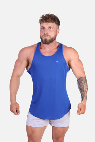 Stringer de entrenamiento de musculación de secado rápido - Azul rey