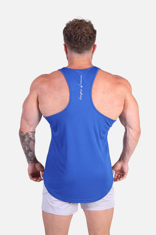 Stringer de entrenamiento de musculación de secado rápido - Azul rey