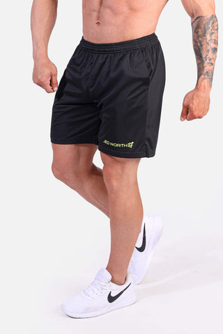 Jersey Mesh Shorts 7.5" - Black