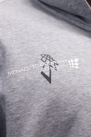 All Or Nothing French Terry Classic Zip-Up Hoodie - Light Gray - Jed North Canada