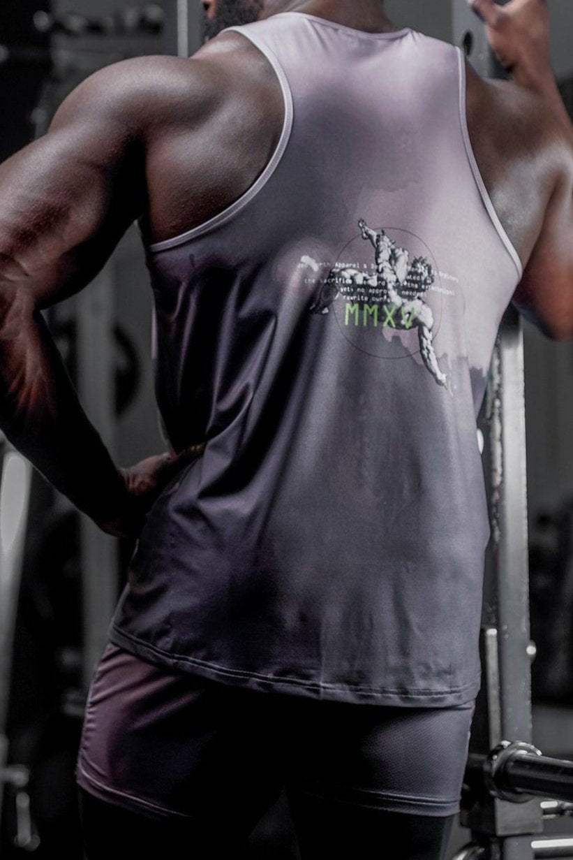 Graphic Muscle Tank Top - Icarus - Jed North Canada
