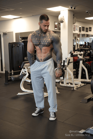 Pantalones deportivos de secado rápido para hombre - Gris claro