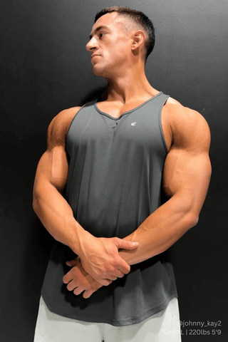 Stringer de secado rápido para entrenamiento de musculación - Carbón vegetal