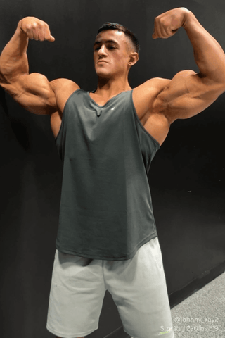 Stringer de secado rápido para entrenamiento de musculación - Carbón vegetal