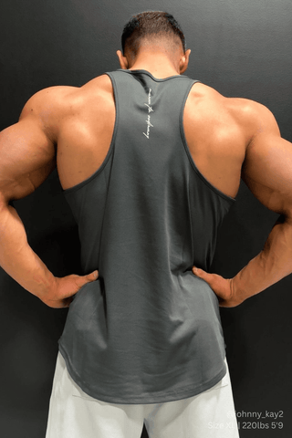 Stringer de secado rápido para entrenamiento de musculación - Carbón vegetal