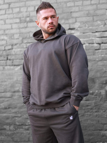 Sudadera Essentials Relaxed - Gris oscuro