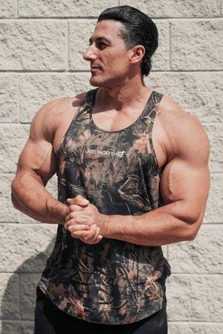 Graphic Muscle Stringer - Cajun Camo