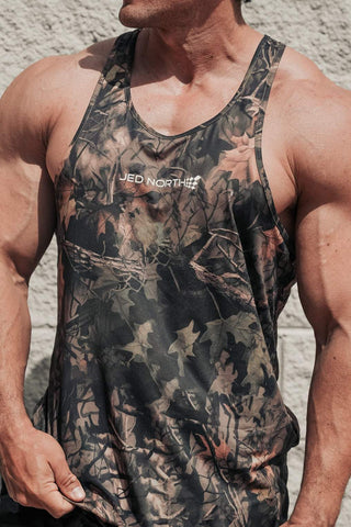 Graphic Muscle Stringer - Cajun Camo