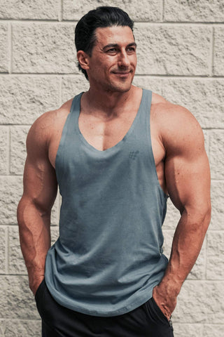 Athletic No-Seam Stringer 2.0 - Steel Blue