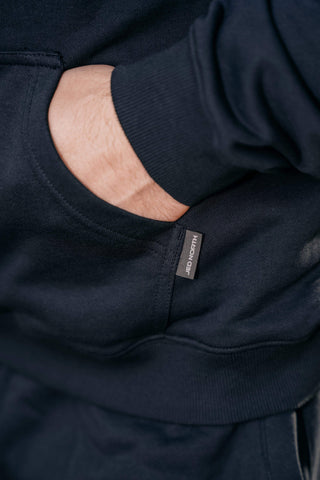All Or Nothing French Terry Pullover Hoodie - Navy - Jed North Canada