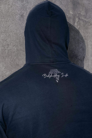 All Or Nothing French Terry Pullover Hoodie - Navy - Jed North Canada