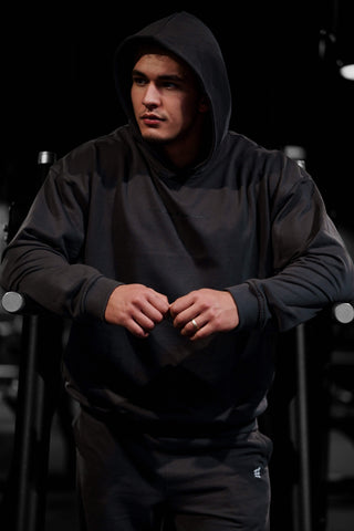 Sudadera Essentials Relaxed - Gris oscuro