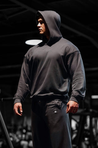 Sudadera Essentials Relaxed - Gris oscuro