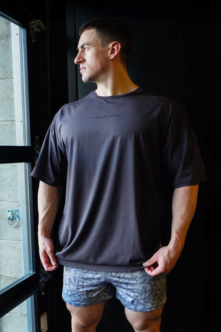 Energy Oversized T-Shirt - Dark Gray