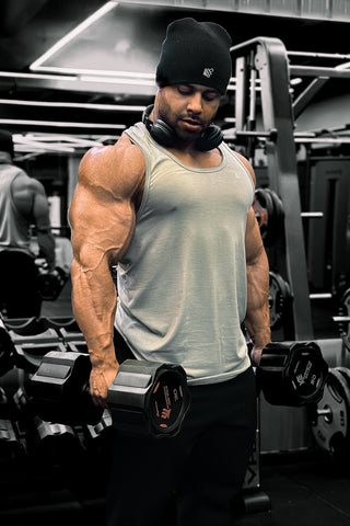 Vital Raw-Hem Tank Top 2.0 - Gray