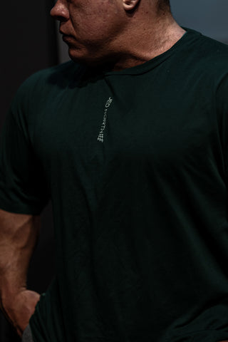 Camiseta extragrande Energy - Verde bosque