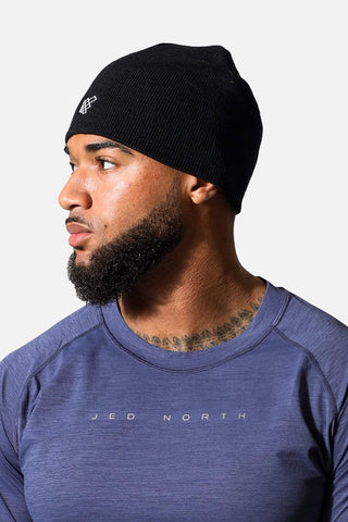 Gorro de punto premium - Negro azabache