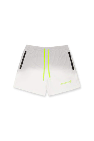 Agile Bodybuilding 4'' Shorts w Zipper Pockets - Ombré Gray - Jed North Canada