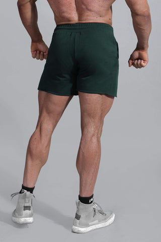 Motion 5'' Varsity Sweat Shorts - Dark Green - Jed North Canada