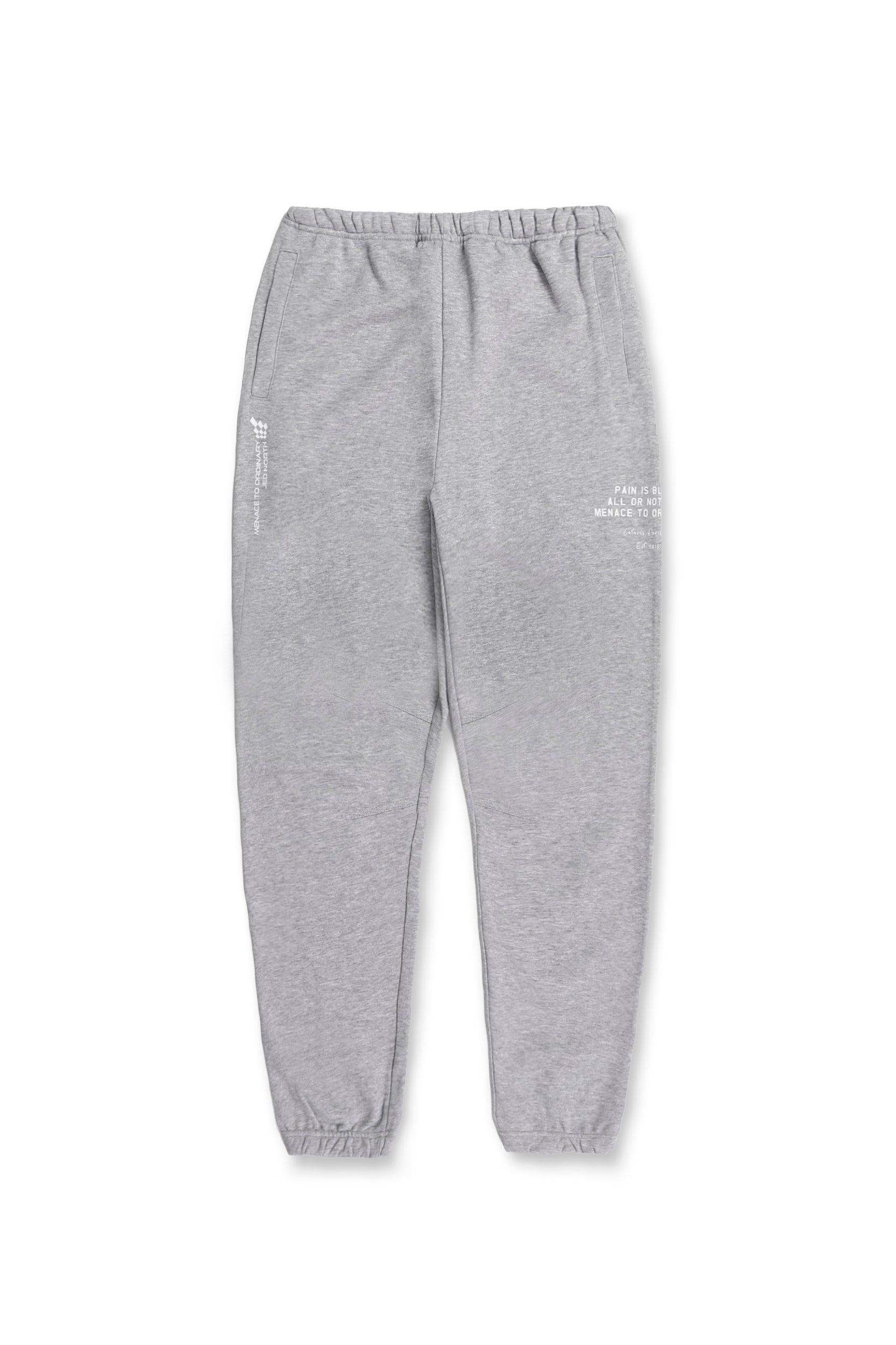 All Or Nothing French Terry Joggers - Light Gray - Jed North Canada