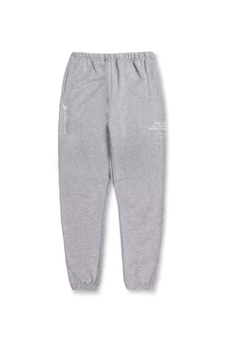 All Or Nothing French Terry Joggers - Light Gray - Jed North Canada