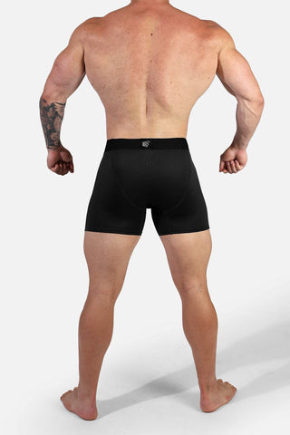 Pack de 2 bóxers deportivos de malla para hombre - Negro y azul marino