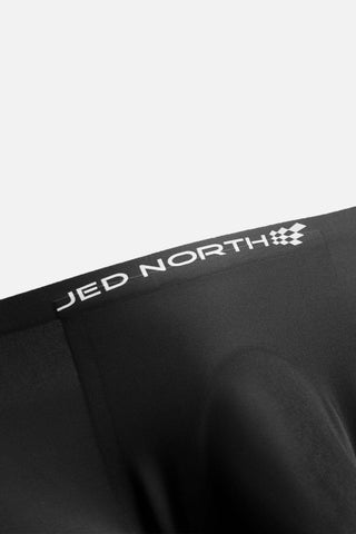 Men's Seamless Muscle-Fit Boxers 2-Pack - Black & Gray