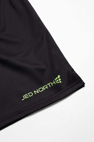 Jersey Mesh Shorts 7.5" - Black