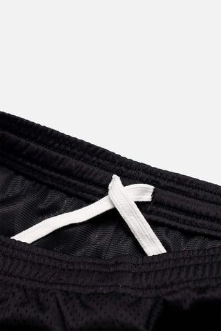 Jersey Mesh Shorts 7.5" - Black