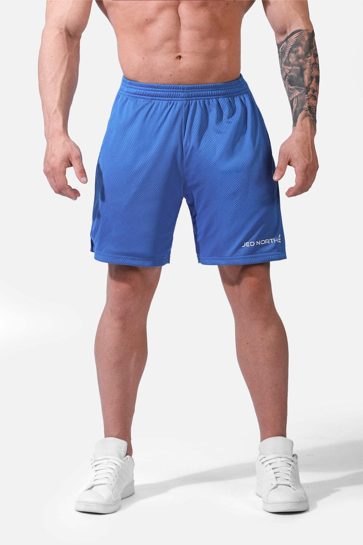 Jersey Mesh Shorts 7.5" - Blue
