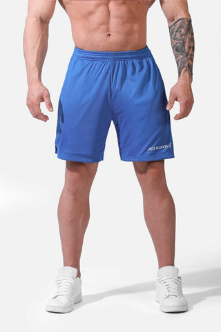 Jersey Mesh Shorts 7.5" - Blue