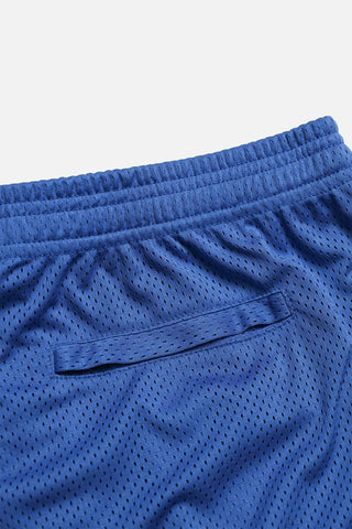 Jersey Mesh Shorts 7.5" - Blue