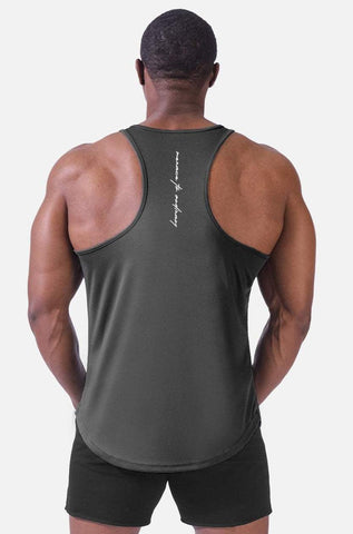Stringer de secado rápido para entrenamiento de musculación - Carbón vegetal