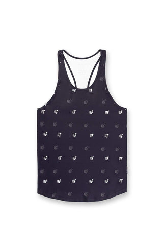 Graphic Muscle Stringer - Black JN Logo