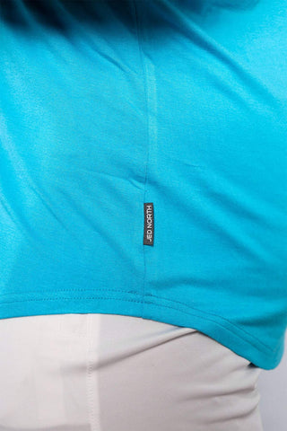 Classic Bodybuilding Racerback Stringer - Sky Blue