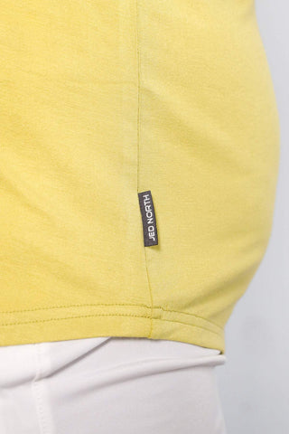 Malla deportiva clásica de culturismo - Amarillo mostaza