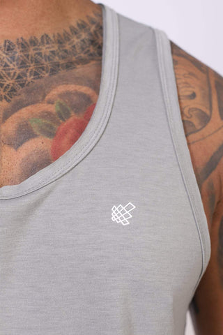 Vital Raw-Hem Tank Top 2.0 - Gray