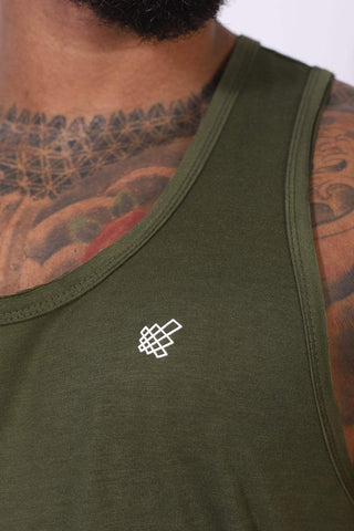 Vital Raw-Hem Tank Top 2.0 - Green