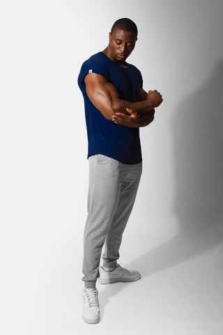 Evolve Cap Sleeve Muscle T-Shirt 2.0 - Navy