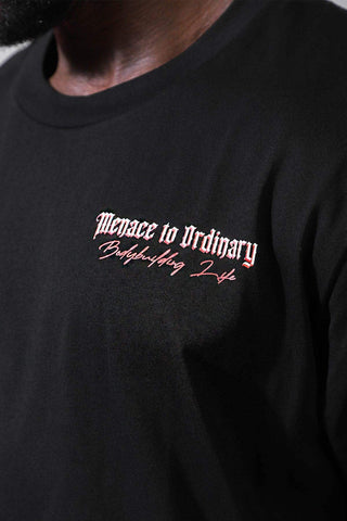 Retro Gym Long Sleeve T-Shirt - Black - Jed North Canada