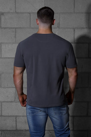 Classic Casual Pocket T-Shirt - Dark Gray