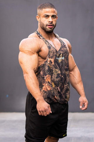 Graphic Muscle Stringer - Cajun Camo