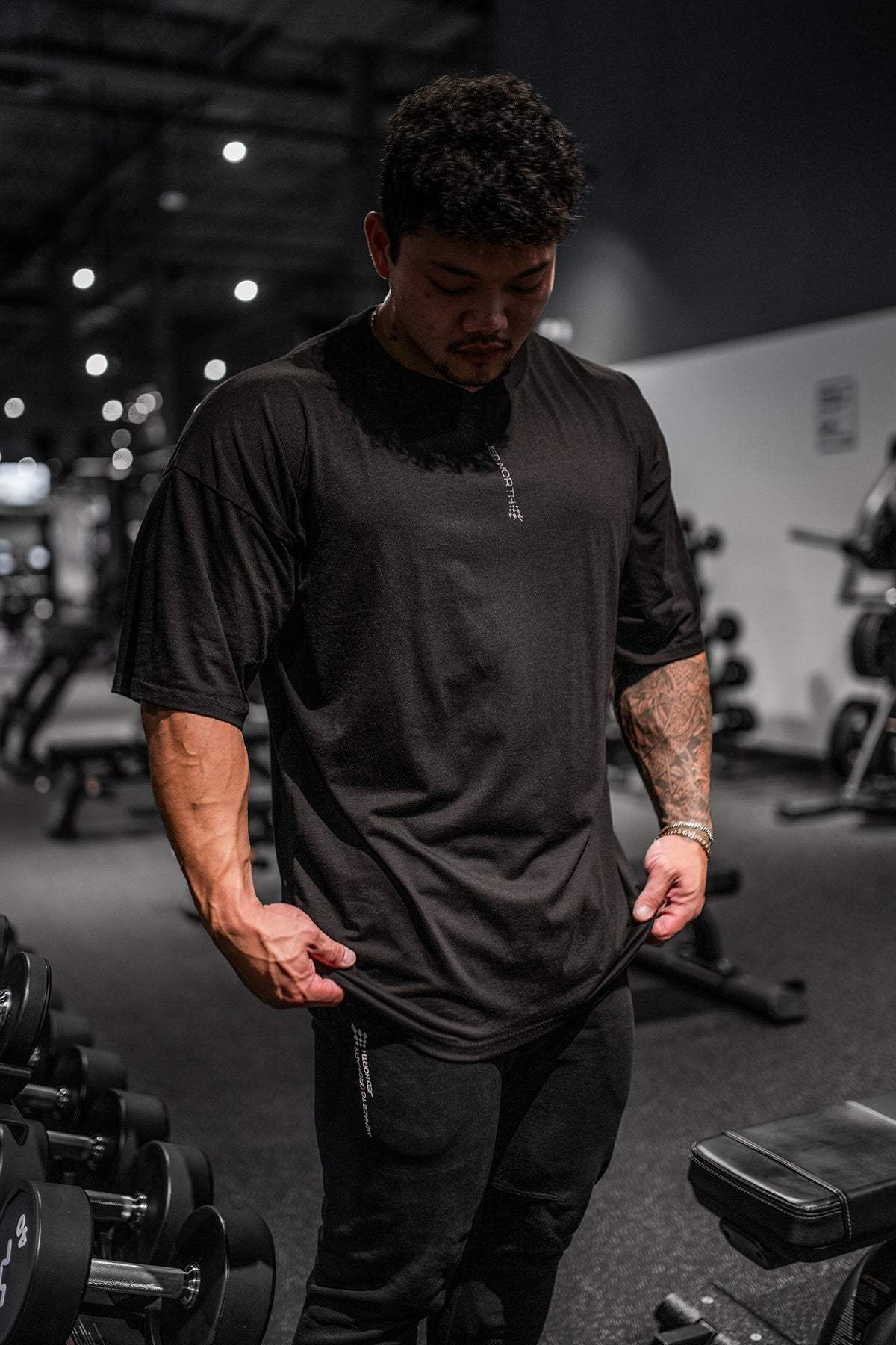 Energy Oversized T-Shirt - Obsidian Black