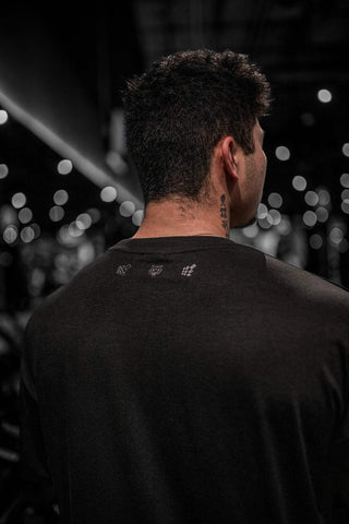 Energy Oversized T-Shirt - Obsidian Black