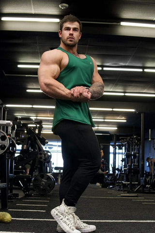 String de musculation à séchage rapide - Émeraude