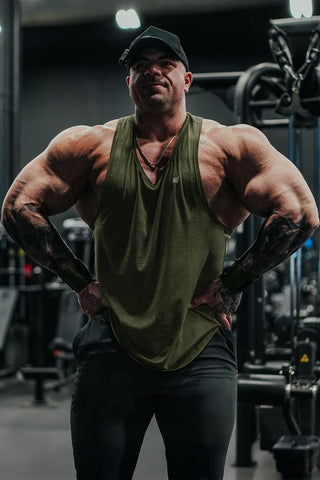 Vital Raw-Hem Tank Top 2.0 - Green