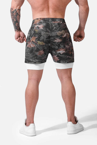 Pro 2-in-1 Active 7" Training Shorts - Cajun Camo