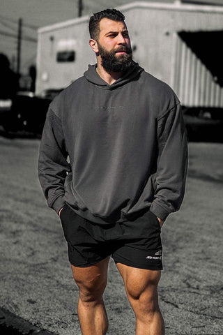 Sudadera Essentials Relaxed - Gris oscuro